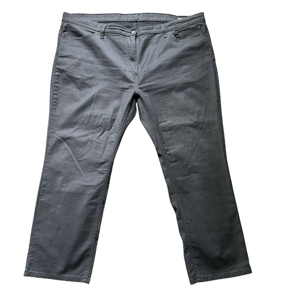 Levi's 541 Athletic Tapered Stretch Jeans Men's 50 x 30 Gray Hiphop Streetwear